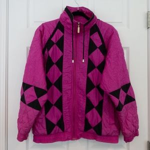 Janeve Quilted Windbreaker Jacket